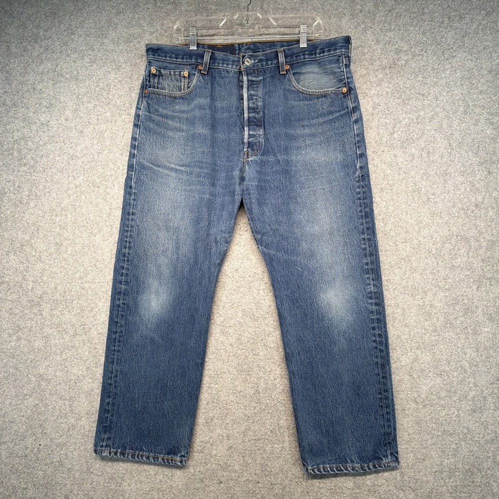 Vintage Levis 501xx Jeans Mens 40x30 (Fits 37x27) Made in USA Button Fly 1998
